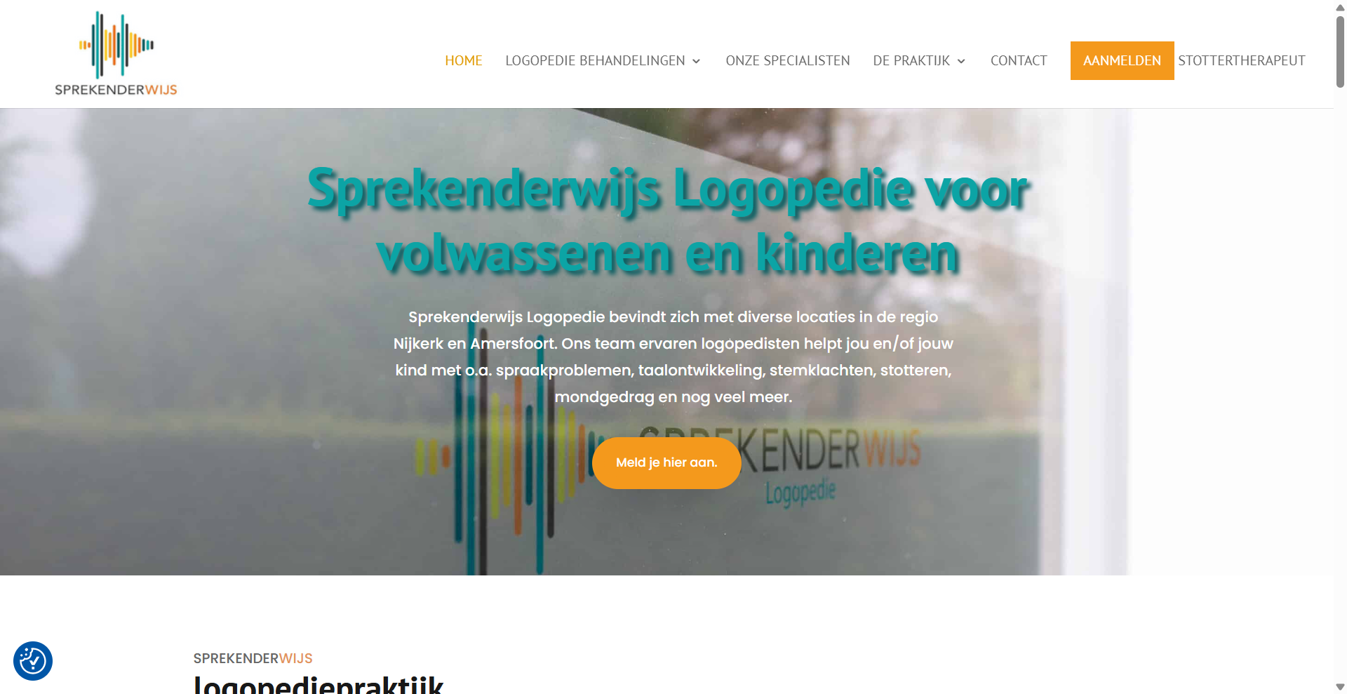 Website ontwerp voor Sprekenderwijs - Webdesign + Branding door Refreshed Webdesign