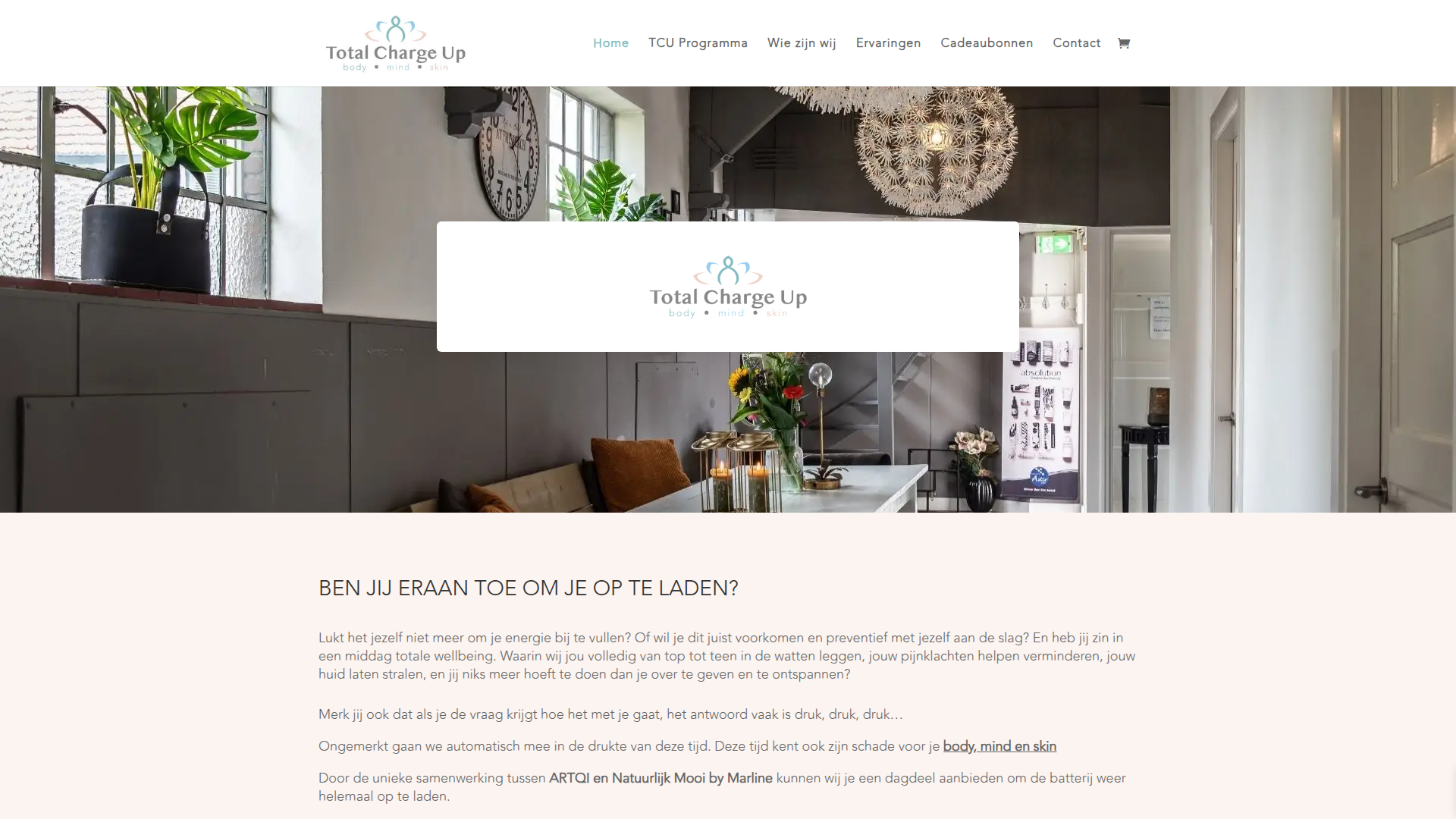Website ontwerp voor Total Charge Up - Webdesign + SEO door Refreshed Webdesign